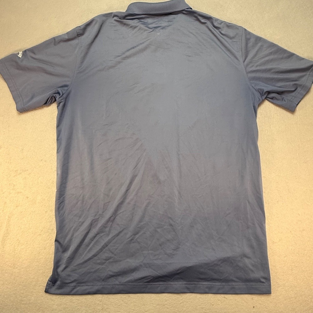 Callaway Golf Polo Shirt Opti-Dri Moisture Wicking Athletic Blue Large - Picture 6 of 7